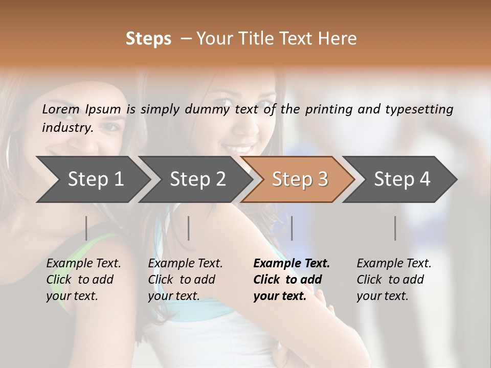 Fitness In Gym PowerPoint Template