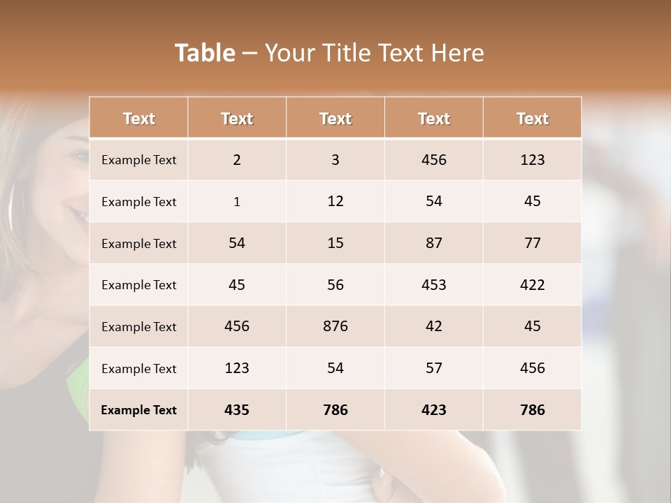 Fitness In Gym PowerPoint Template