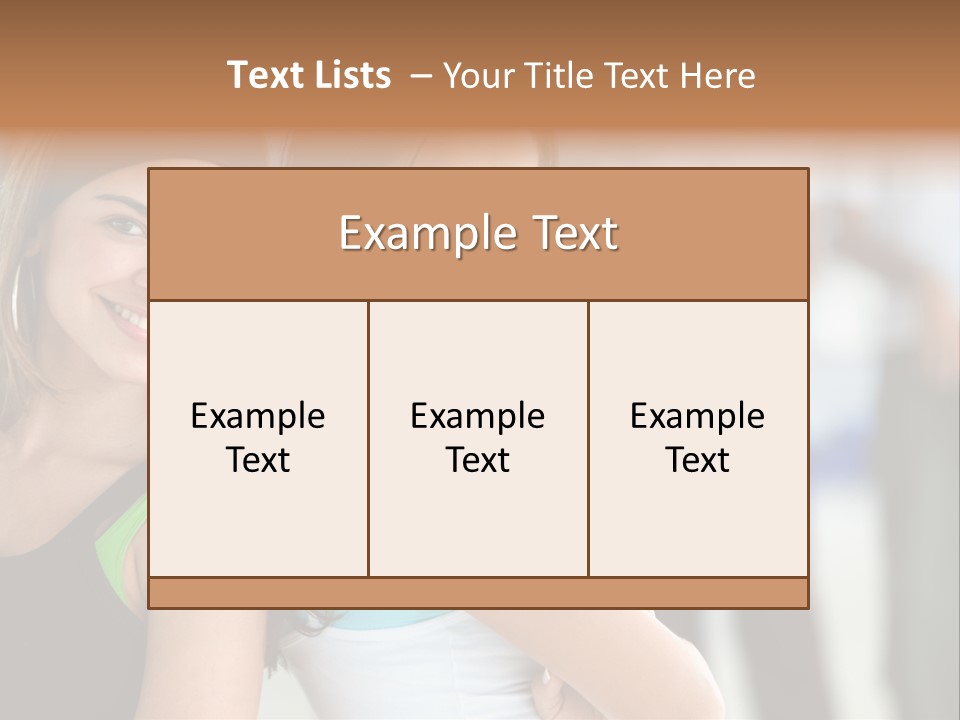 Fitness In Gym PowerPoint Template
