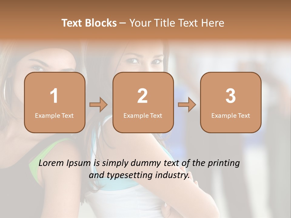 Fitness In Gym PowerPoint Template