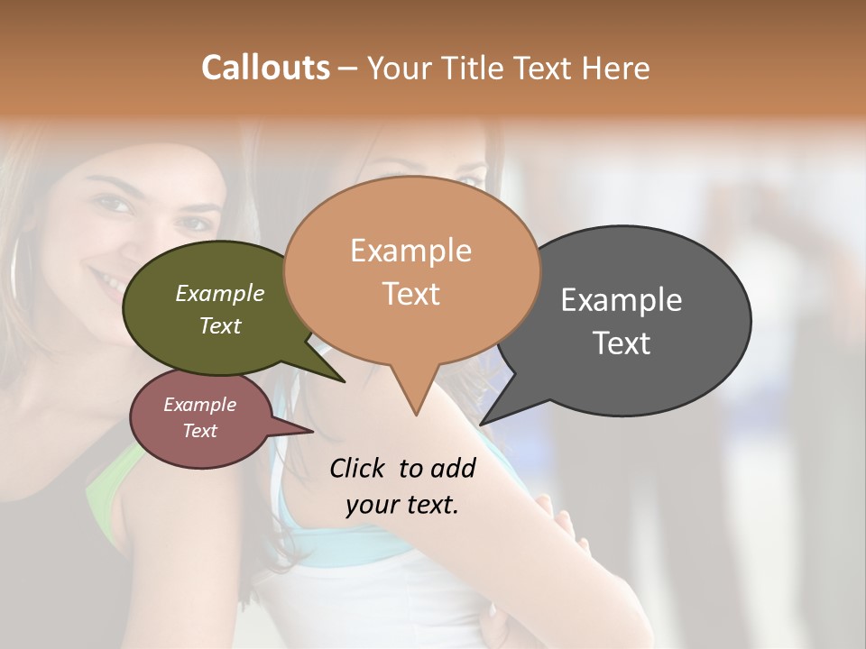 Fitness In Gym PowerPoint Template