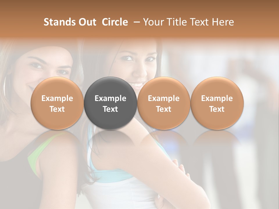 Fitness In Gym PowerPoint Template