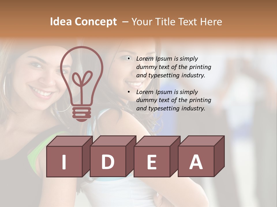 Fitness In Gym PowerPoint Template