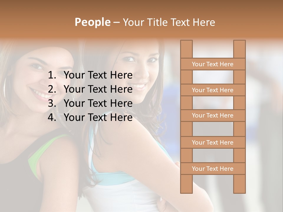 Fitness In Gym PowerPoint Template
