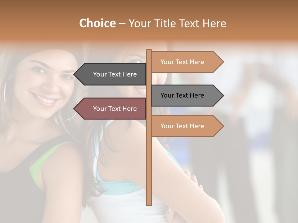 Fitness In Gym PowerPoint Template