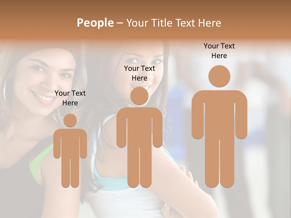 Fitness In Gym PowerPoint Template