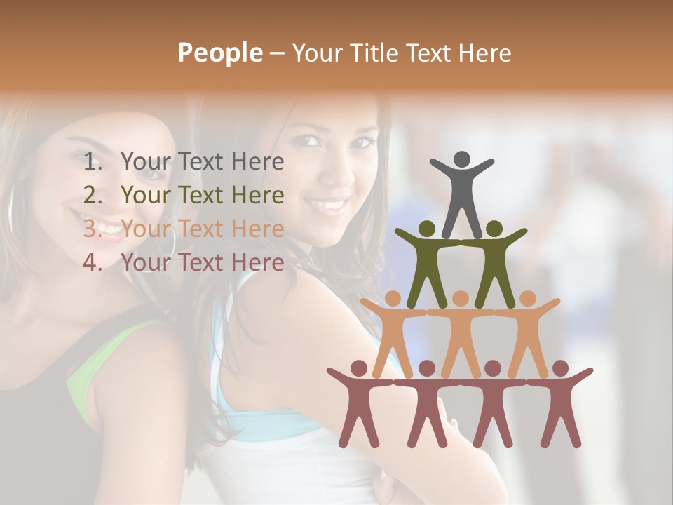 Fitness In Gym PowerPoint Template