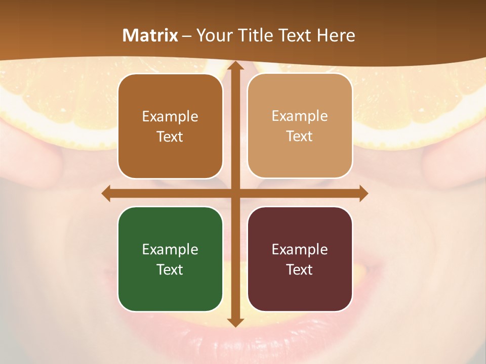 Funny Orange PowerPoint Template