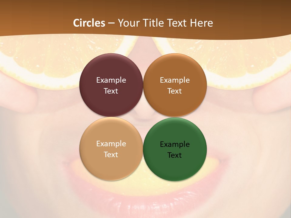 Funny Orange PowerPoint Template