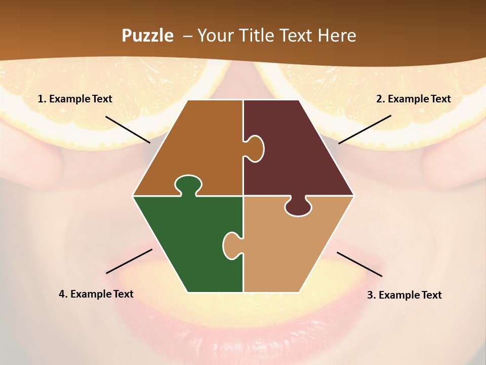 Funny Orange PowerPoint Template