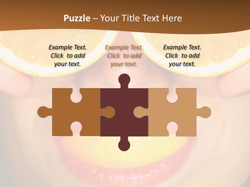 Funny Orange PowerPoint Template