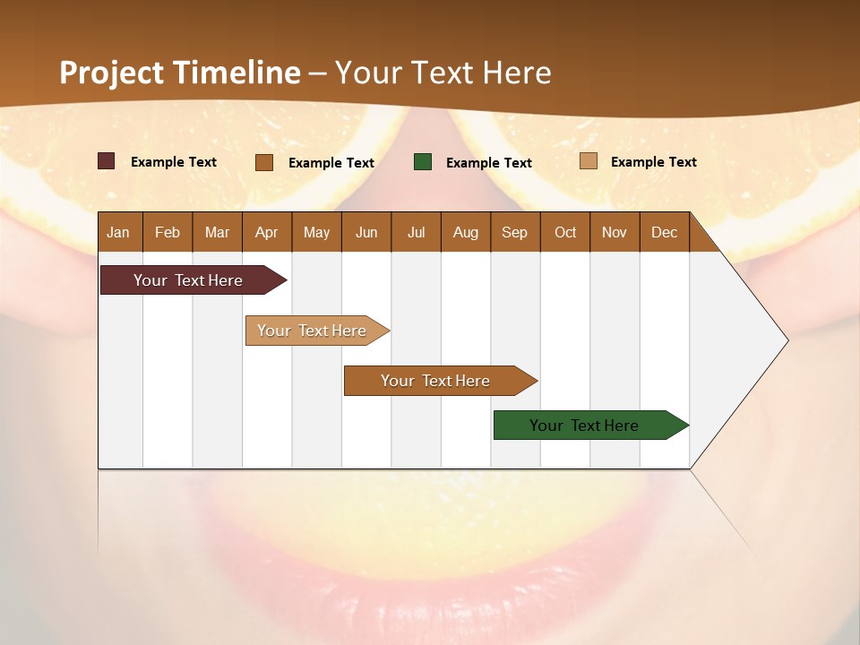 Funny Orange PowerPoint Template