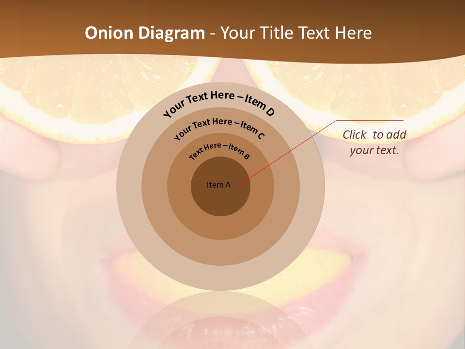 Funny Orange PowerPoint Template