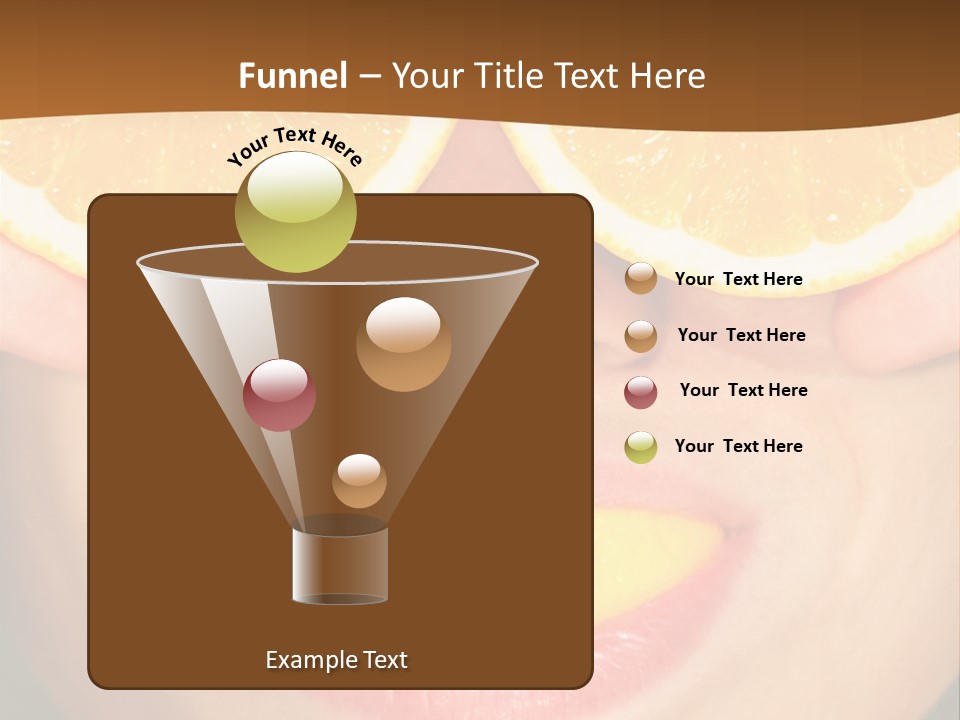 Funny Orange PowerPoint Template