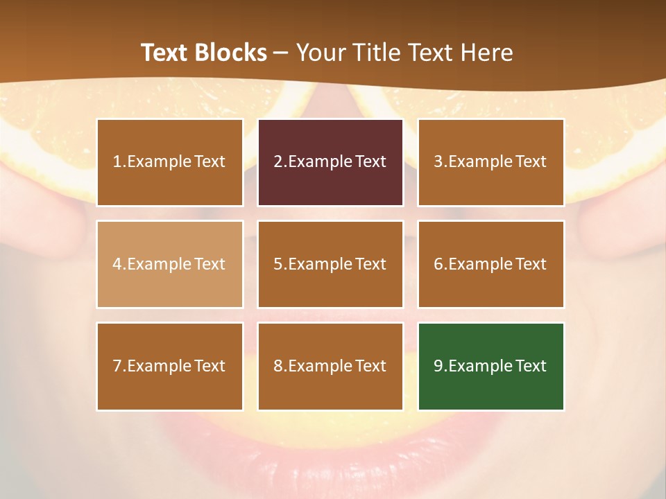 Funny Orange PowerPoint Template