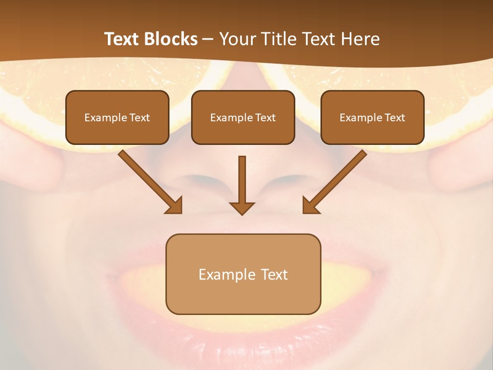 Funny Orange PowerPoint Template