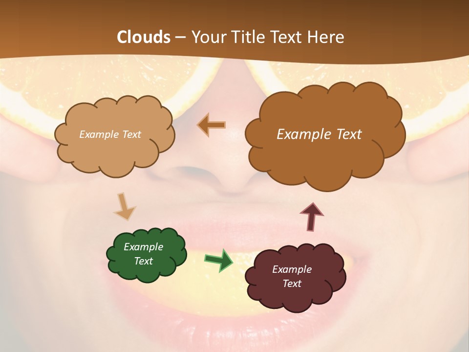 Funny Orange PowerPoint Template