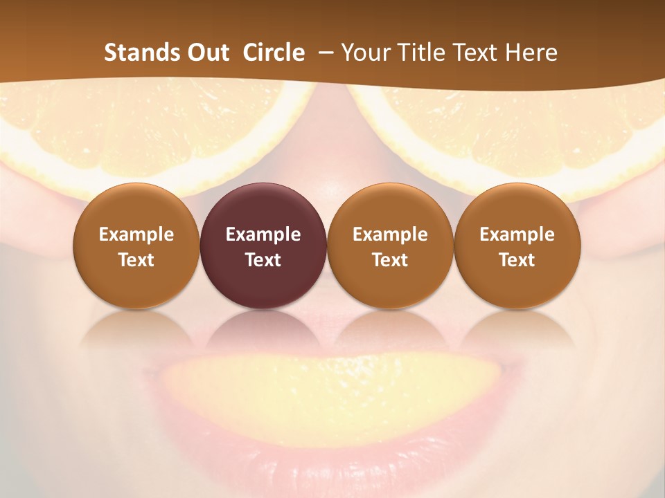Funny Orange PowerPoint Template