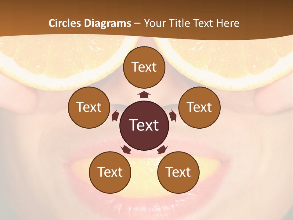 Funny Orange PowerPoint Template