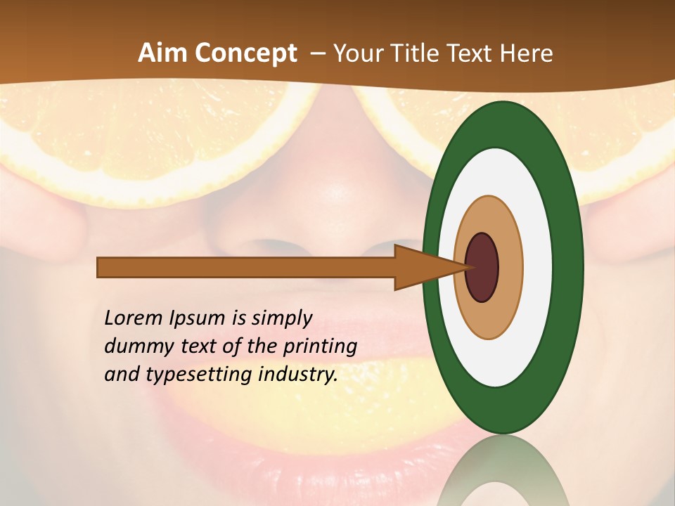 Funny Orange PowerPoint Template