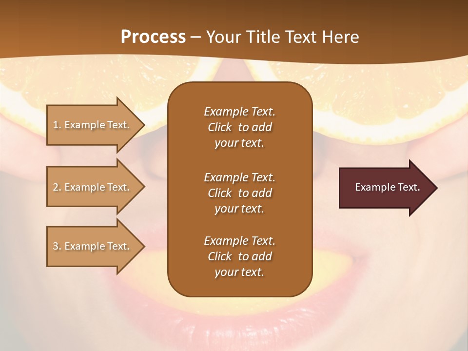 Funny Orange PowerPoint Template