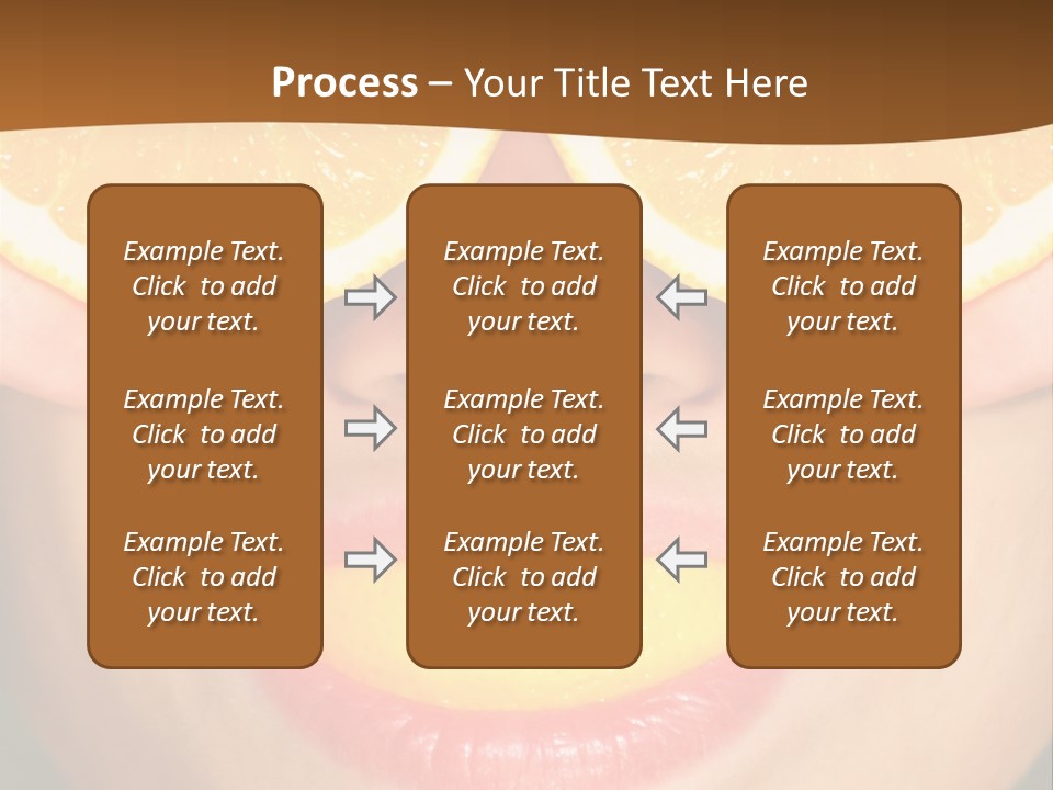 Funny Orange PowerPoint Template