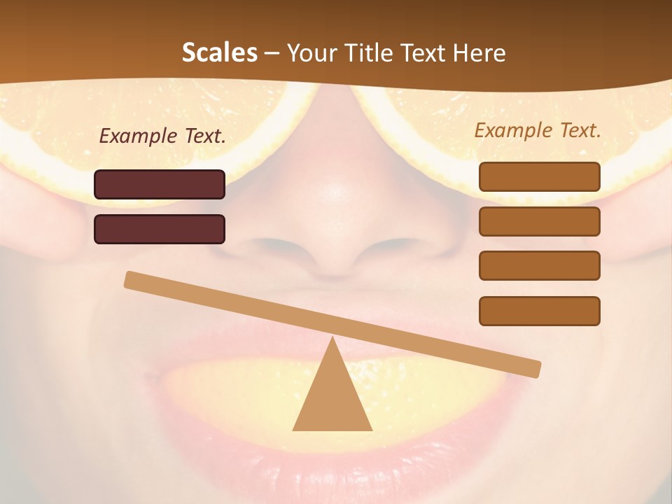 Funny Orange PowerPoint Template