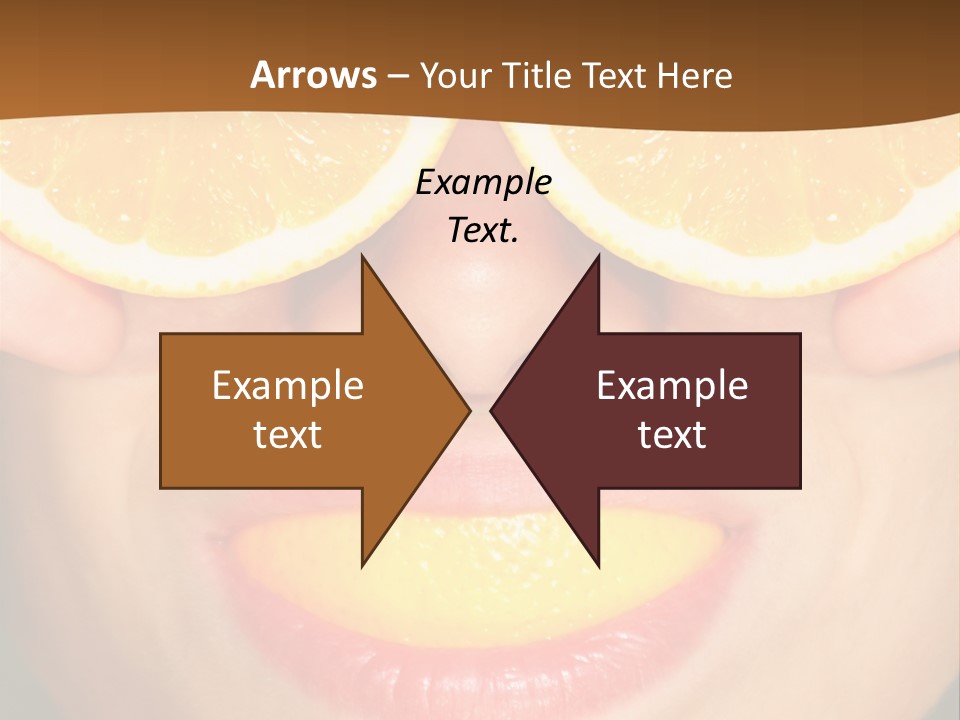 Funny Orange PowerPoint Template