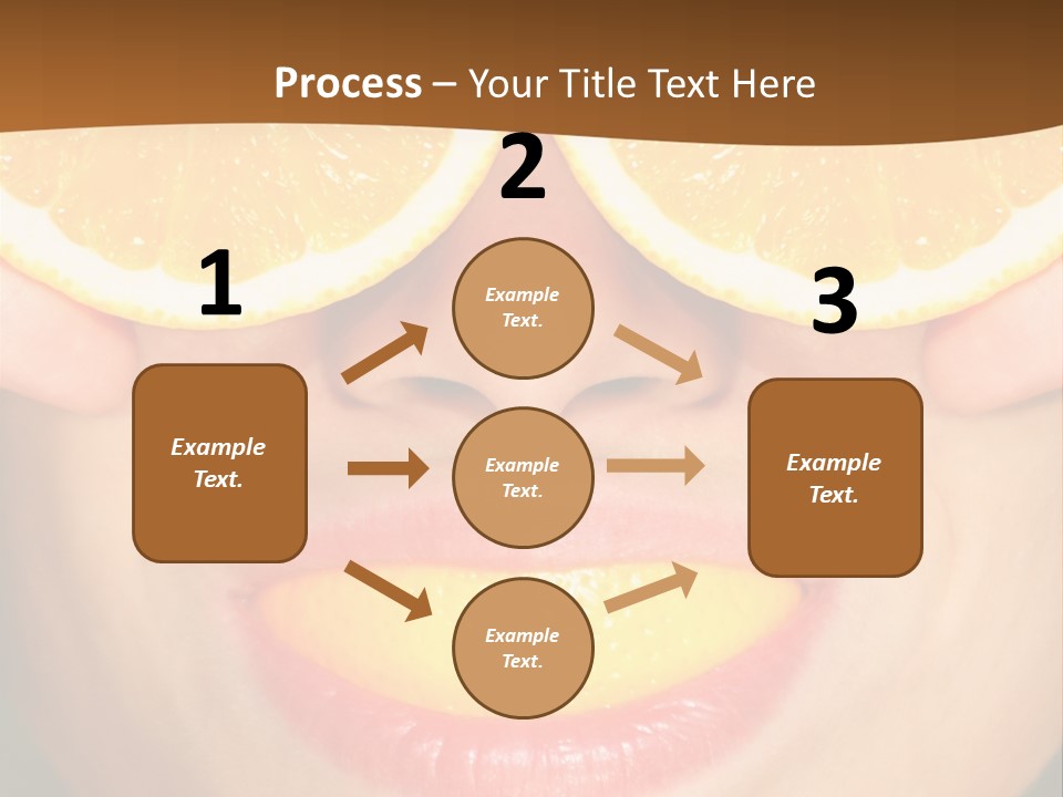 Funny Orange PowerPoint Template