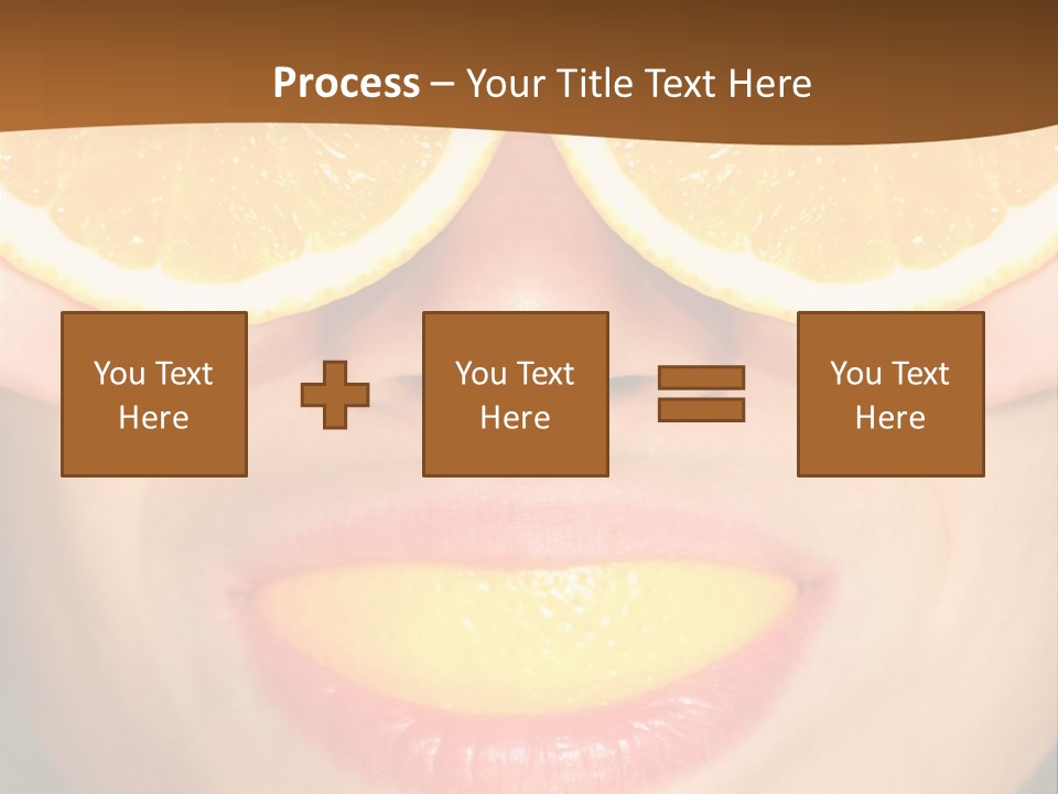 Funny Orange PowerPoint Template