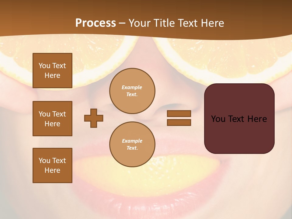 Funny Orange PowerPoint Template