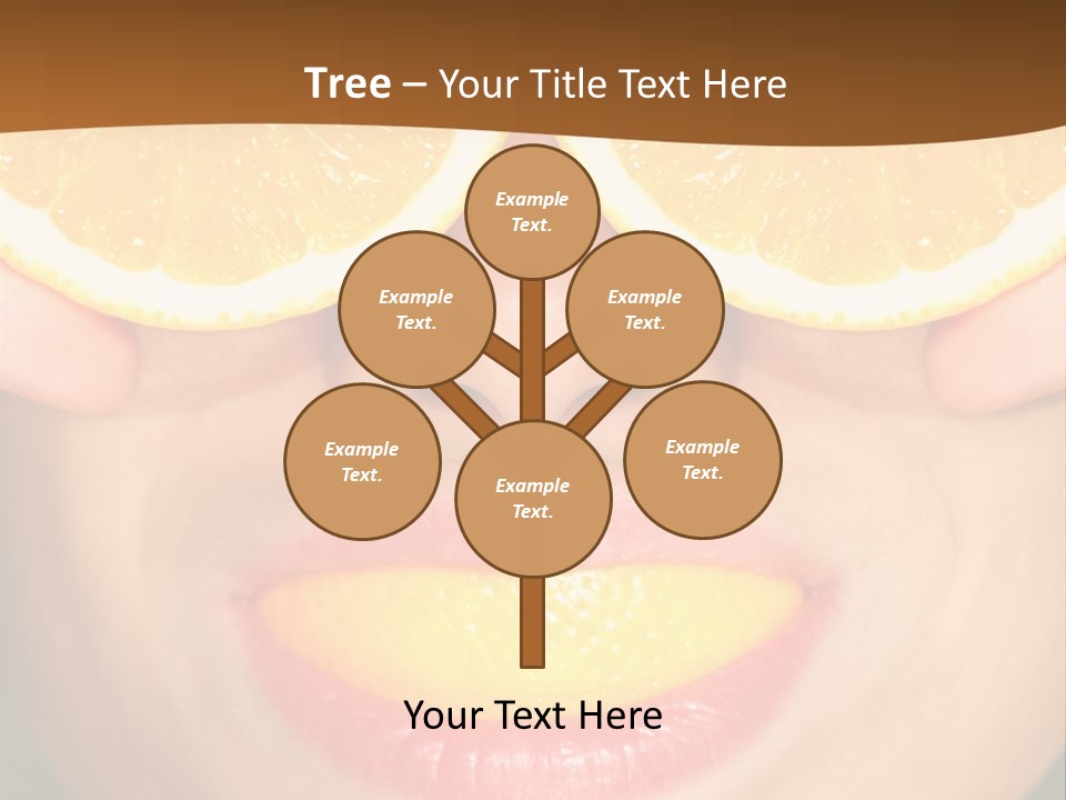 Funny Orange PowerPoint Template