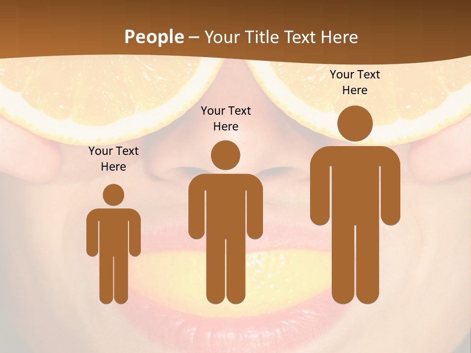 Funny Orange PowerPoint Template