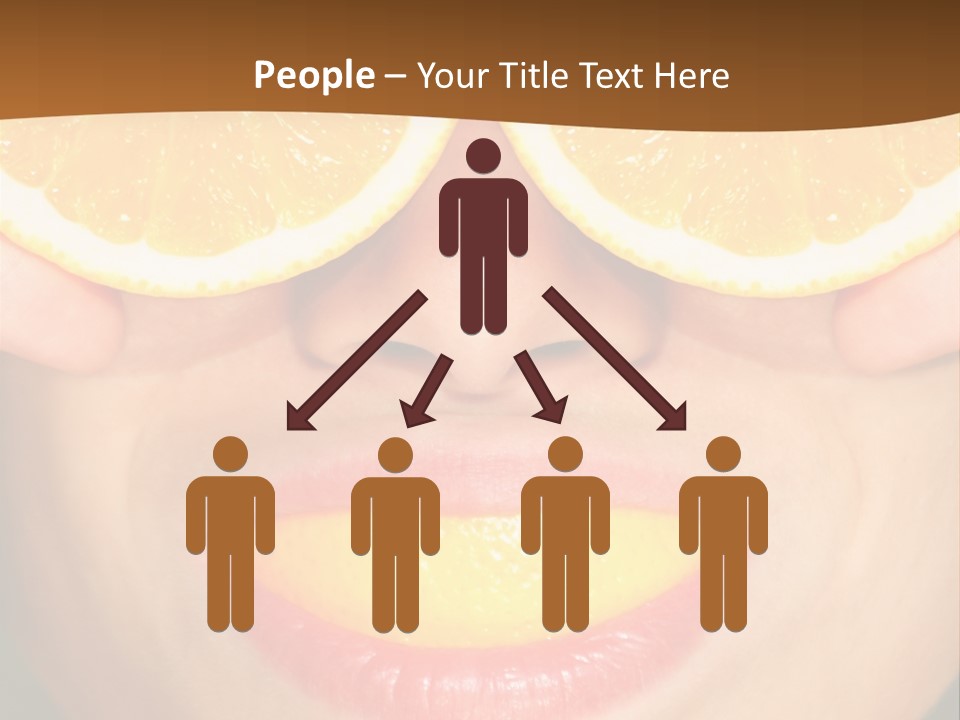Funny Orange PowerPoint Template