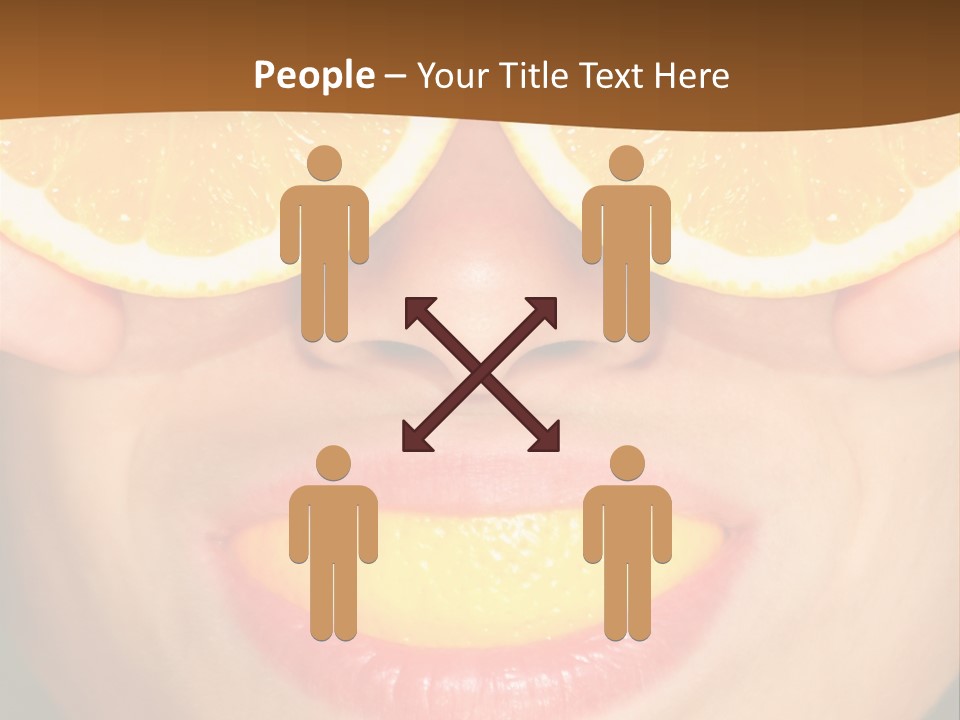 Funny Orange PowerPoint Template