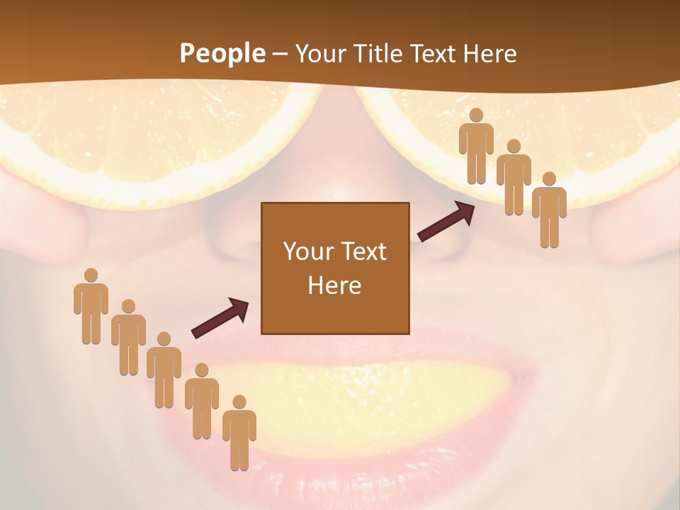 Funny Orange PowerPoint Template
