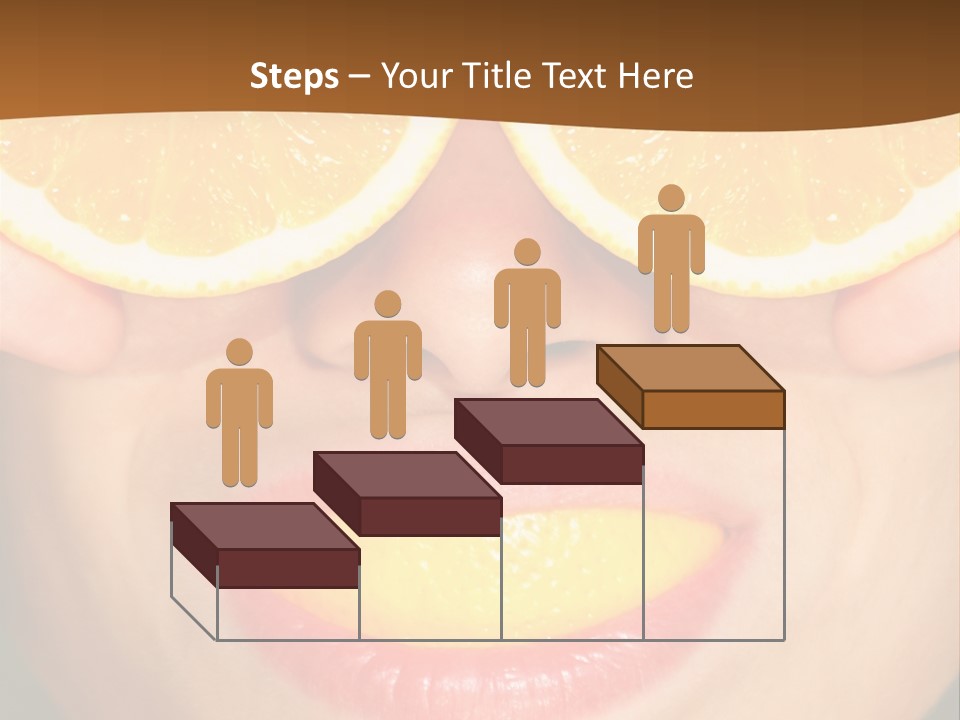 Funny Orange PowerPoint Template