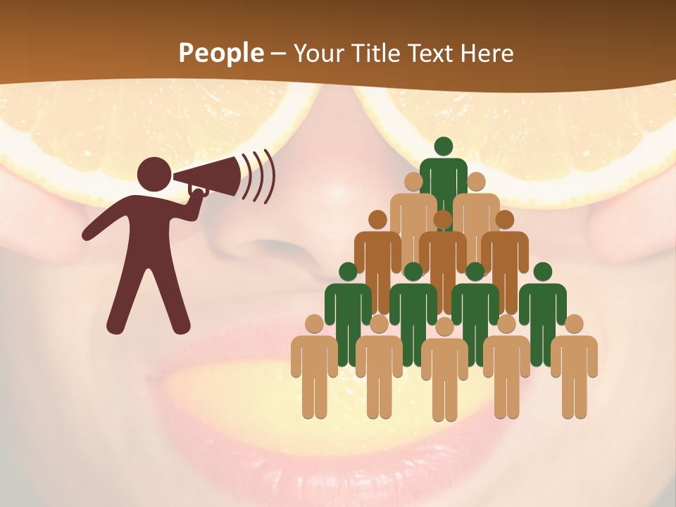 Funny Orange PowerPoint Template