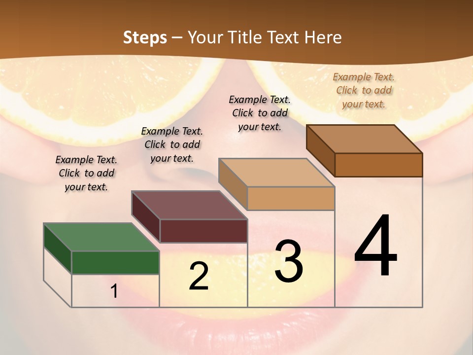 Funny Orange PowerPoint Template