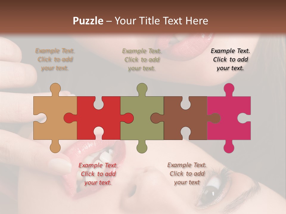 Sensual Skin Lust PowerPoint Template