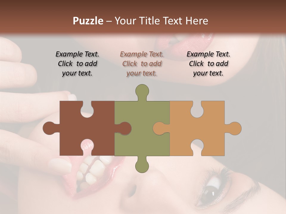 Sensual Skin Lust PowerPoint Template