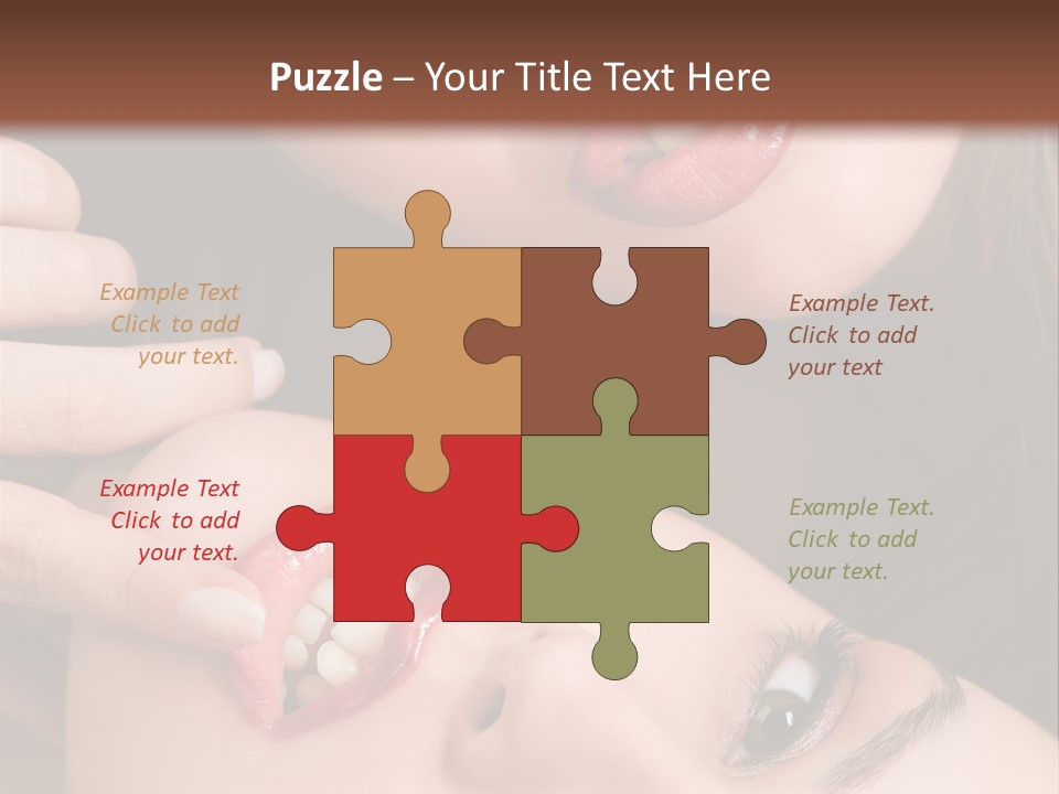 Sensual Skin Lust PowerPoint Template