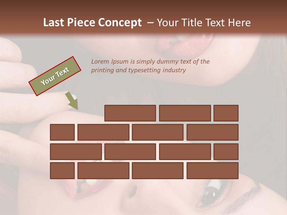 Sensual Skin Lust PowerPoint Template