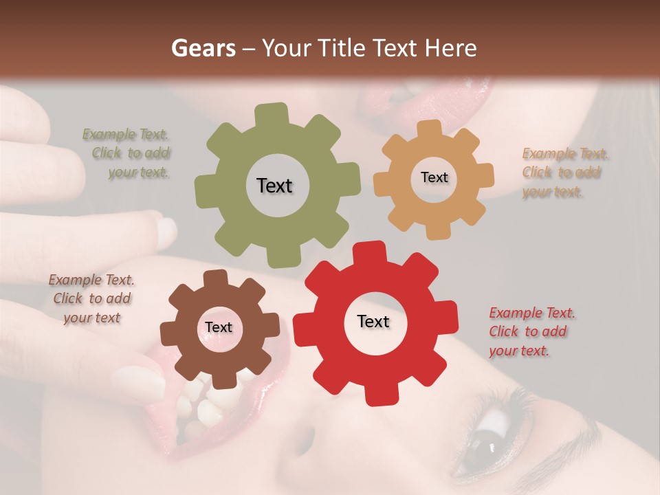 Sensual Skin Lust PowerPoint Template