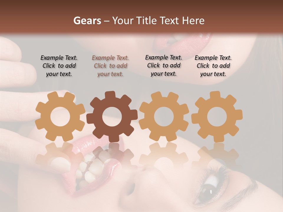 Sensual Skin Lust PowerPoint Template