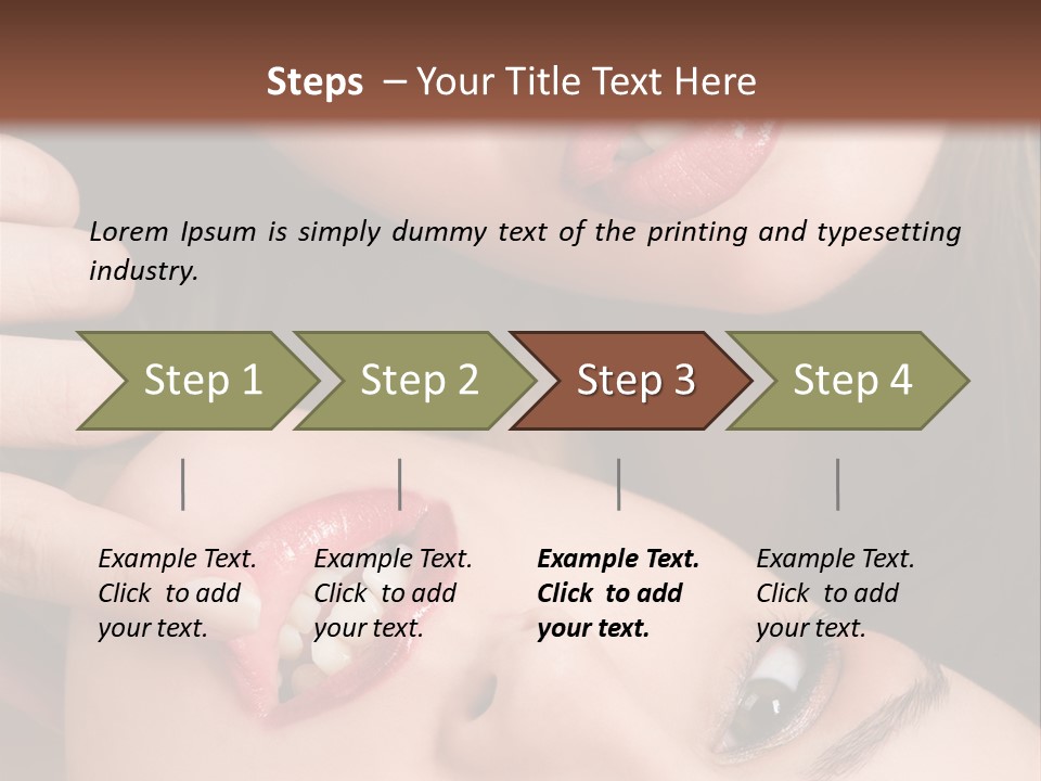 Sensual Skin Lust PowerPoint Template
