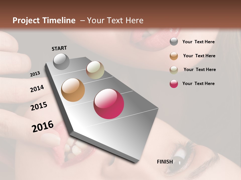 Sensual Skin Lust PowerPoint Template
