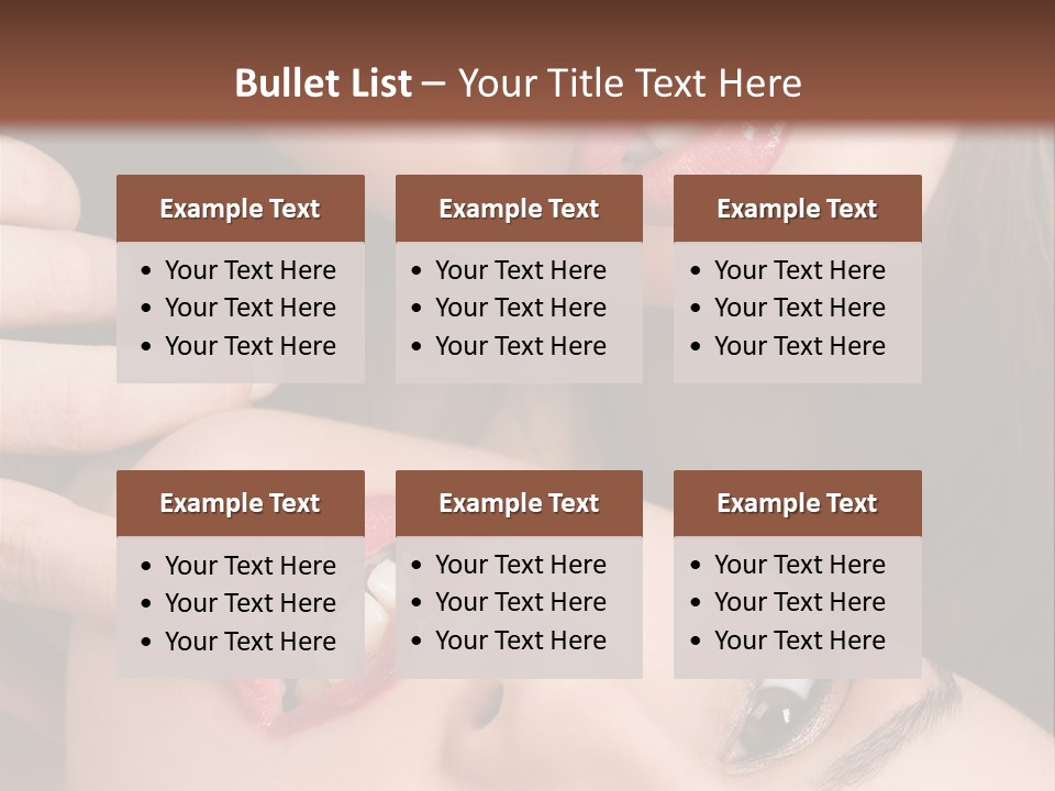 Sensual Skin Lust PowerPoint Template