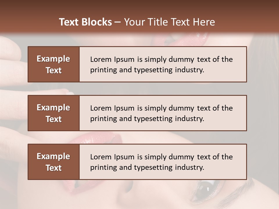 Sensual Skin Lust PowerPoint Template