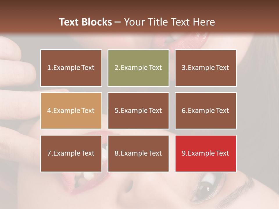 Sensual Skin Lust PowerPoint Template